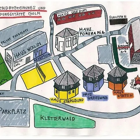 Jbs Golm Alte Schule Vandrerhjem *